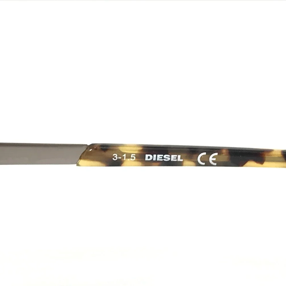 Diesel Eyeglasses Frames DL5116 col.053 Blue Denim Brown Tortoise 53-16-145